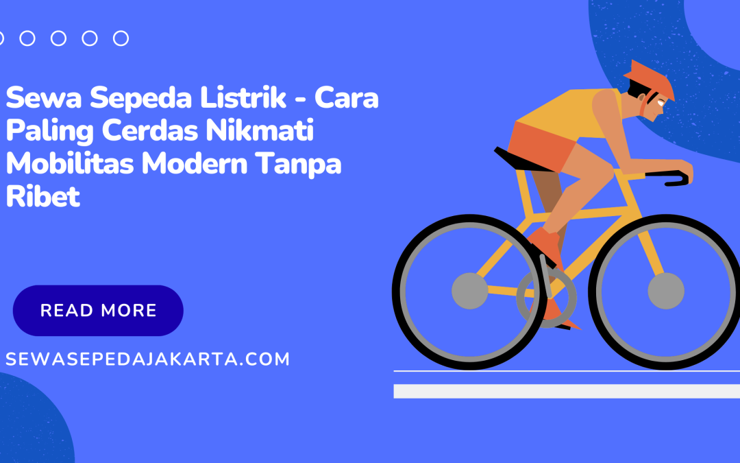 sewa sepeda listrik