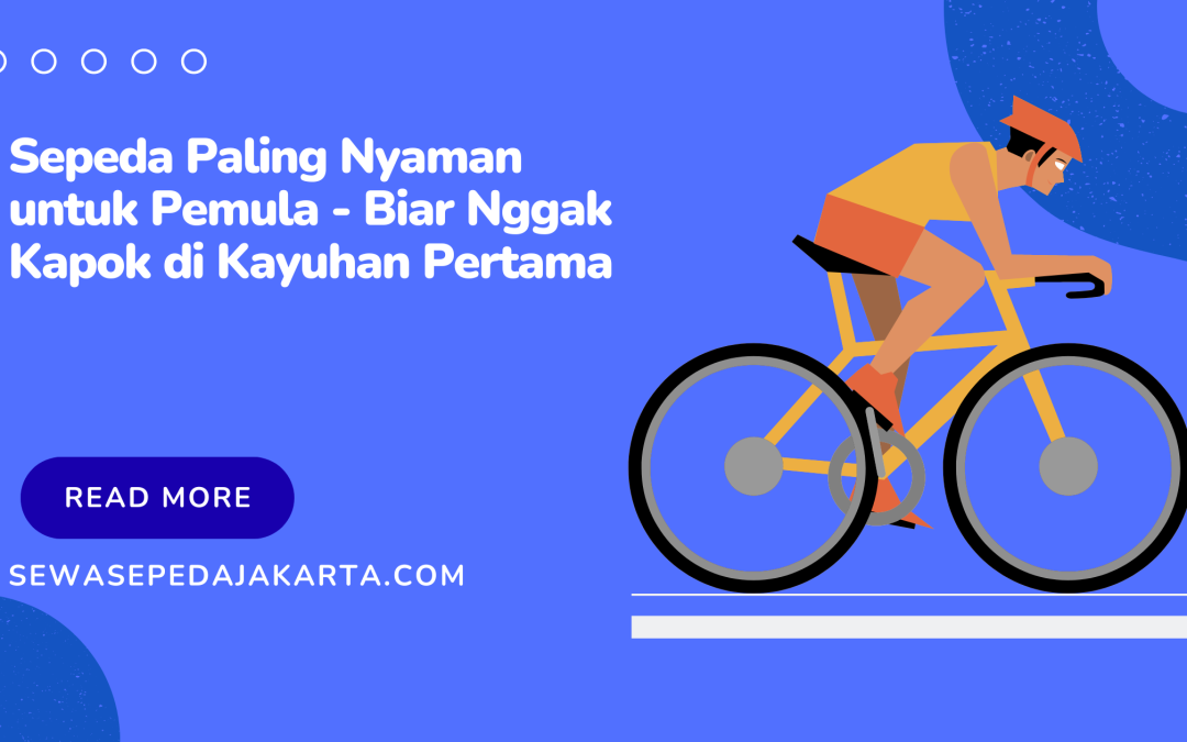 sepeda paling nyaman untuk pemula