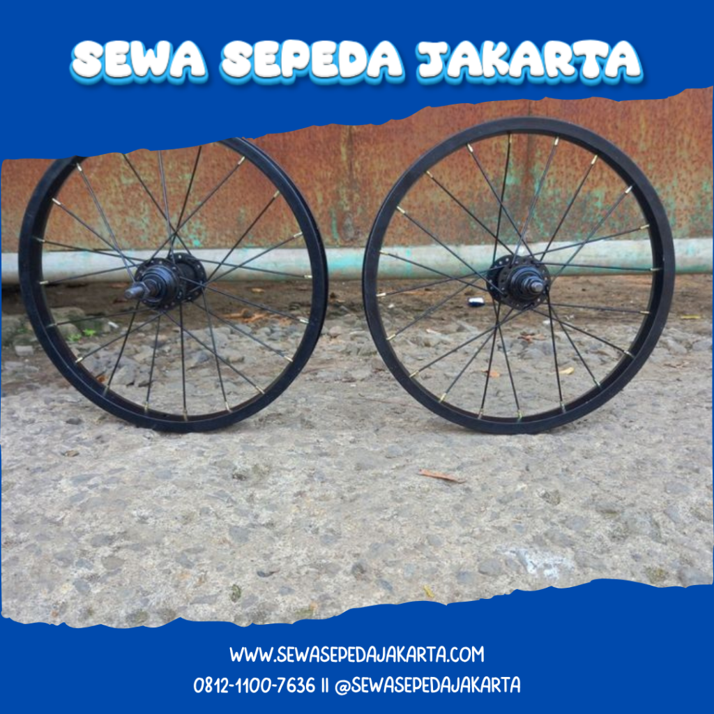 cara mengganti ban sepeda 