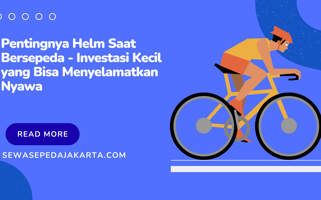 pentingnya helm saat bersepeda