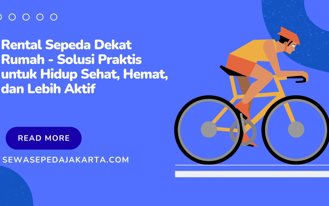 rental sepeda dekat rumah